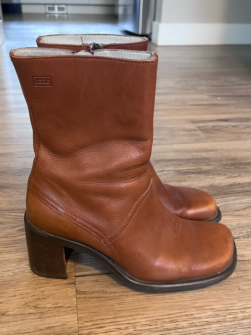 Vagabond leather boots